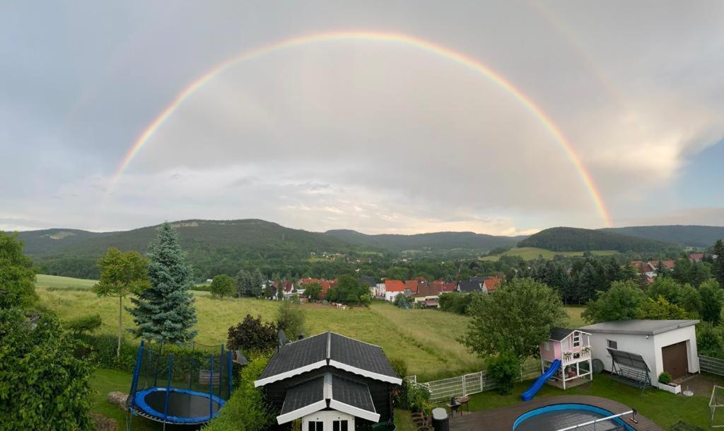 Ferienwohnung Am Tor Zum Thueringer Wald Plaue  Buitenkant foto